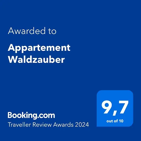 شقة Waldzauber *